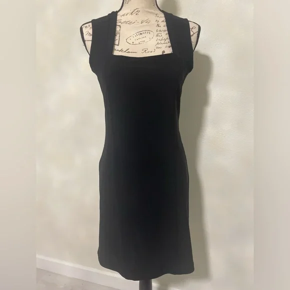 💎 Boston Proper Little black dress Square Neck
Sheath SZ Small EUC - Picture 3 of 7